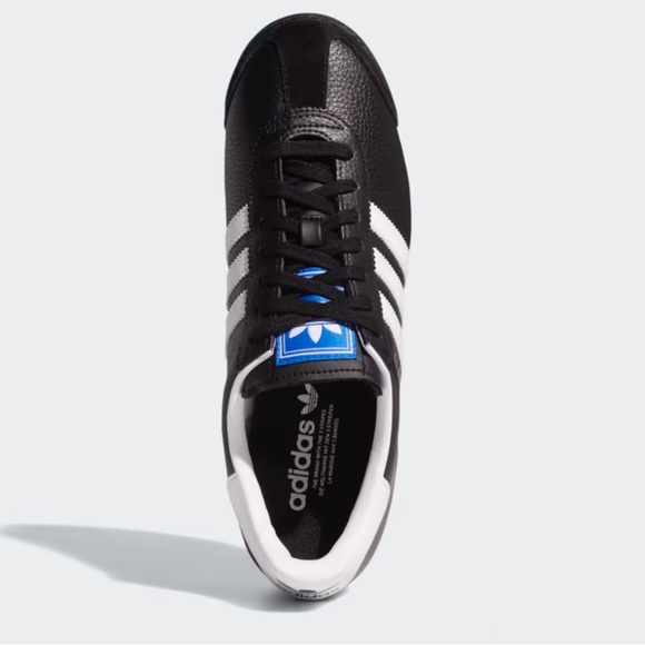 NIB Adidas Samoa Sneakers, Black/White, Men’s 7 - Picture 10 of 16